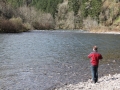 Steelhead fishing North Santiam River